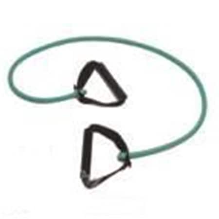 Cando International Exercise Tubing with Handles Exerciser - 18 Inch - Blue - Heavy 1331219